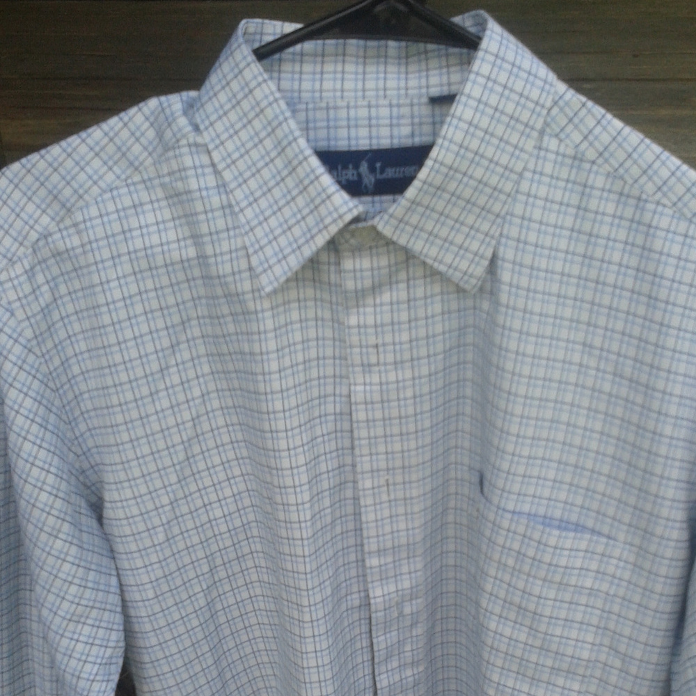 Ralph Lauren Men's Long Sleeve Dress Shirt